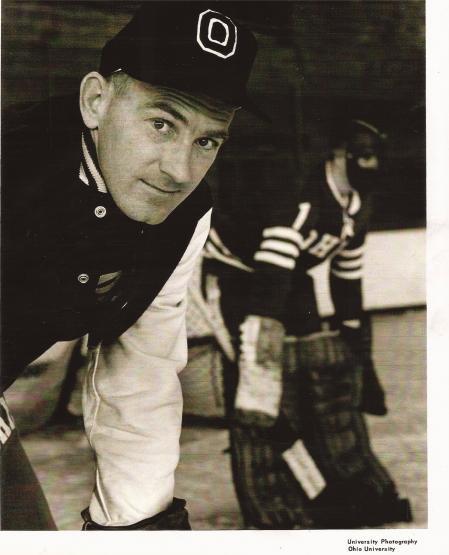  John McComb served as head hockey coach from 1958 through 1976.